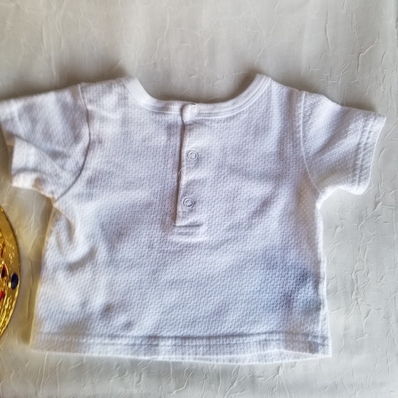 👑 2 pc 3-6m Shirt SS + Pants - Picture 3 of 11